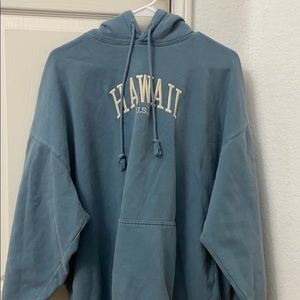 Brandy Melville Blue Hawaii Hoodie